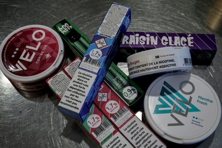 The French parliament voted to ban single-use electronic cigarettes, considered to be gateways to tobacco addiction for teenagers and harmful to the environment