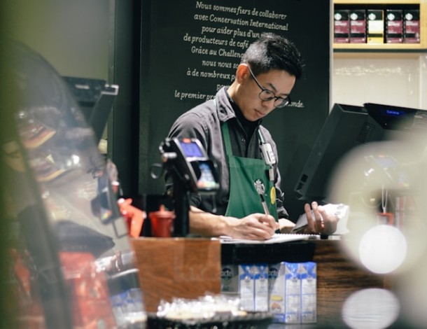 A Starbucks Employee